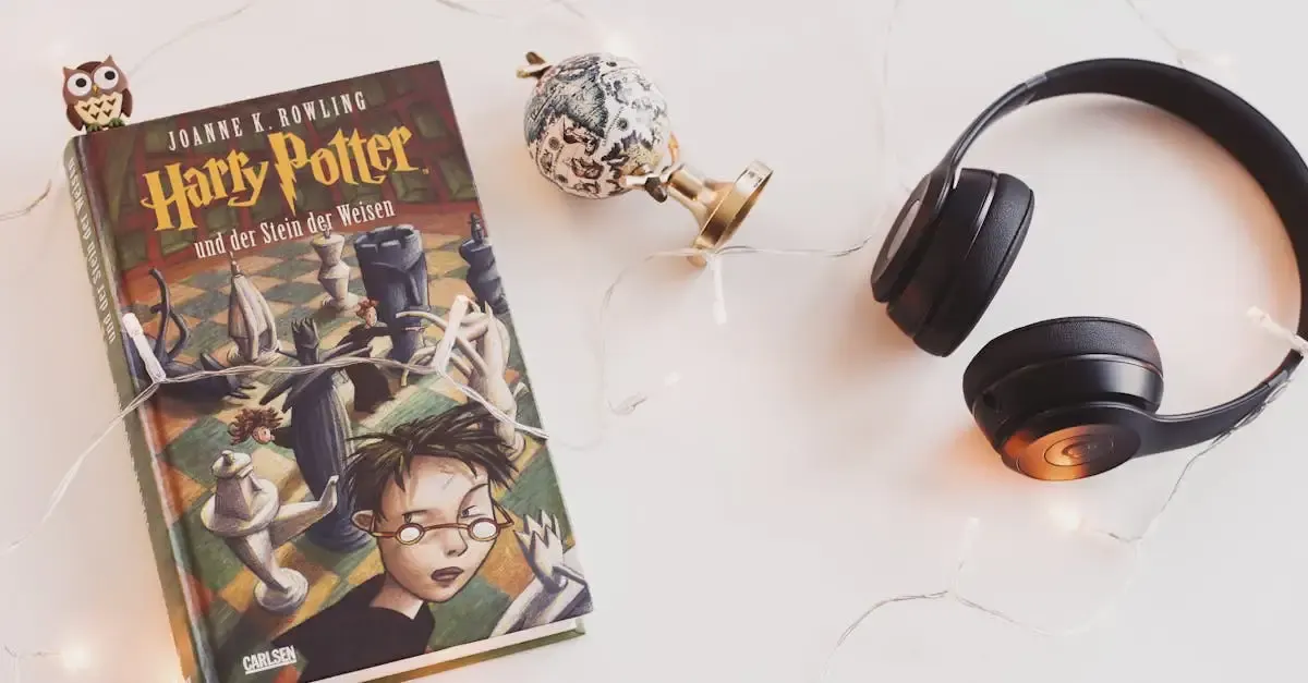 Découvrez les livres audio Harry Potter en français